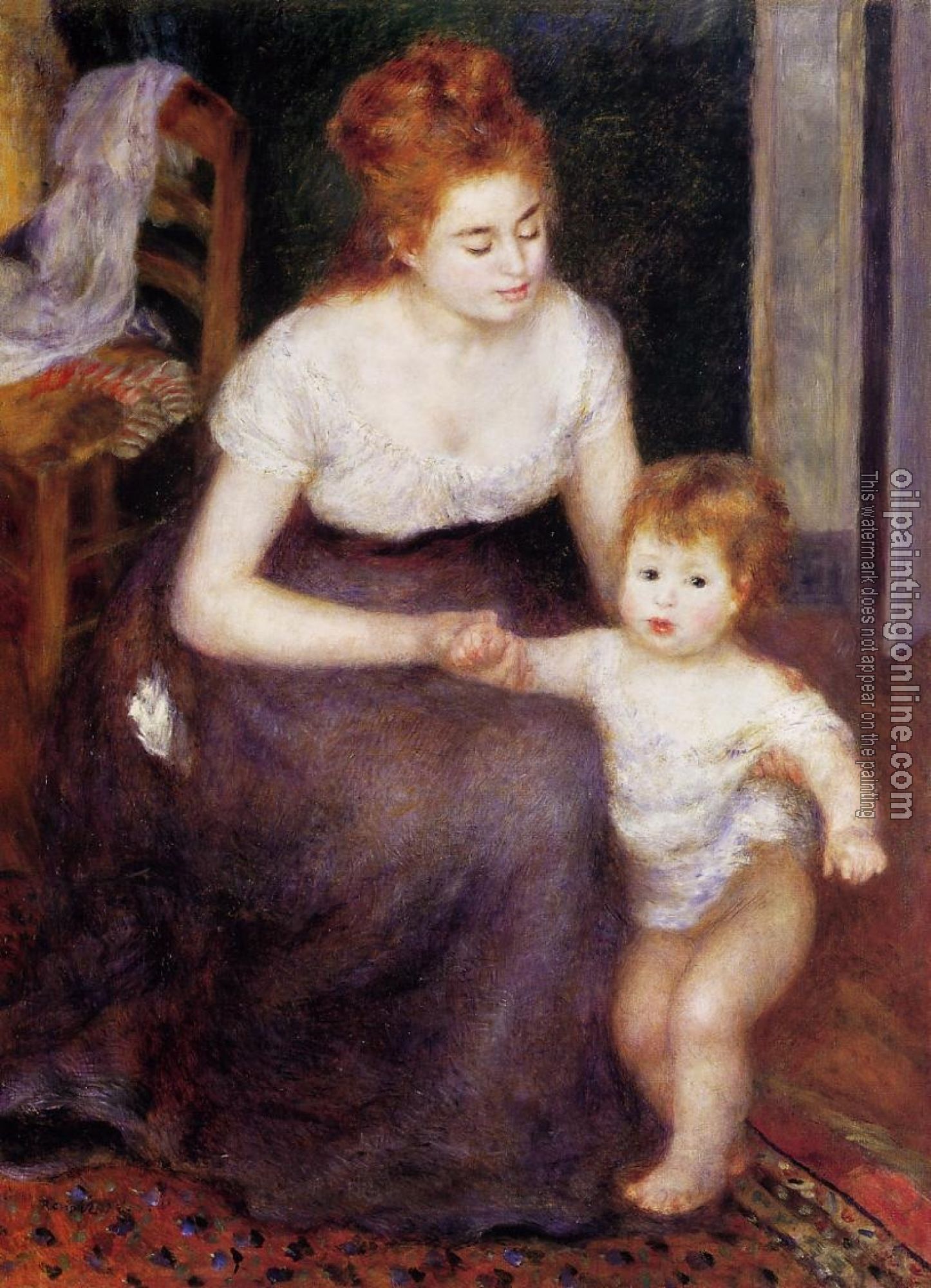 Renoir, Pierre Auguste - The First Step